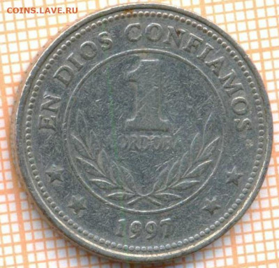 Никарагуа 1 кордоба 1997 г., до 05.04.2021 г. 22.00 по Москв - Никарагуа 1 кордоба 1997 3008