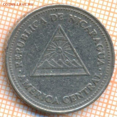 Никарагуа 1 кордоба 1997 г., до 05.04.2021 г. 22.00 по Москв - Никарагуа 1 кордоба 1997 3008а
