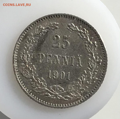 25 пенни 1901г .До 30.03.2021 22.00 по МСК - 6C5CBD86-E426-49EF-95D8-1E31E0552980