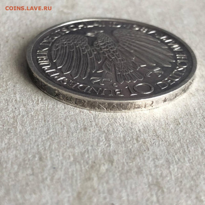 Германия 10 марок Римский договор , до 04.04. - lWdU0z1Tzo0