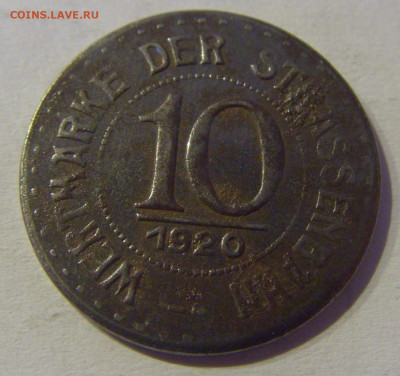 Нотгельд 10 пф 1920 Штрассен №1в 03.04.2021 22:00 МСК - CIMG2894.JPG