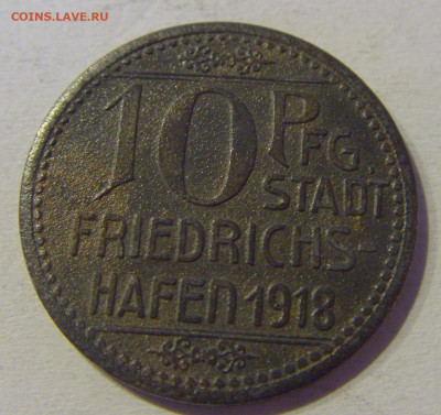Нотгельд 10 пф 1918 Фридрихсхаффен №1в 03.04.2021 22:00 МСК - CIMG2946.JPG
