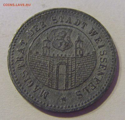 Нотгельд 10 пф 1919 Вайсенфельс №1в 03.04.2021 22:00 МСК - CIMG2952.JPG