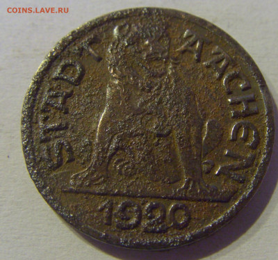 Нотгельд 10 пф 1920 Аахен №1в 03.04.2021 22:00 МСК - CIMG2960.JPG