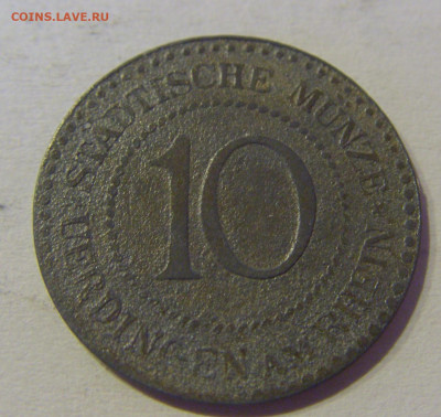 Нотгельд 10 пф 1917 Юрдинген №1в 03.04.2021 22:00 МСК - CIMG2994.JPG