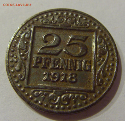 Нотгельд 25 пф 1918 Мюнстер №1 03.04.2021 22:00 МСК - CIMG6676.JPG