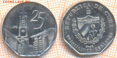 Куба 25 сентаво 2008 г.,до  05.04.2021 г. 22.00 по Москве - Куба 25 сентаво 2008 785