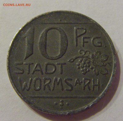 Нотгельд 10 пф 1918 Вормс №2 03.04.2021 22:00 МСК - CIMG6716.JPG