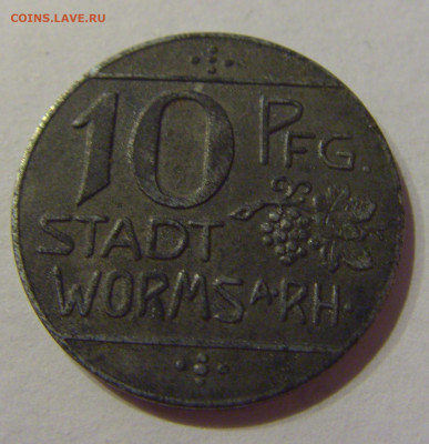 Нотгельд 10 пф 1918 Вормс №3 03.04.2021 22:00 МСК - CIMG6720.JPG