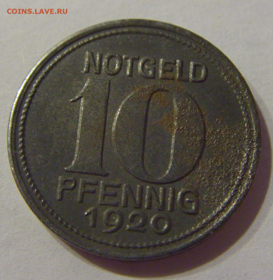 Нотгельд 10 пф 1920 Кобленц №2 03.04.2021 22:00 МСК - CIMG6728.JPG