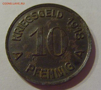 Нотгельд 10 пф 1918 Люденшайд №1 03.04.2021 22:00 МСК - CIMG6784.JPG