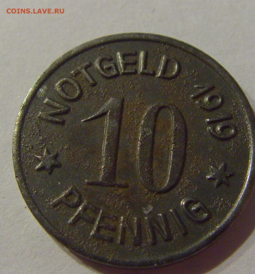 Нотгельд 10 пф 1919 Бинген №1 03.04.2021 22:00 МСК - CIMG6804.JPG