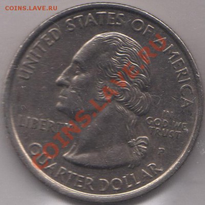 США четвертак Нью Джерси 1999 до 15.10.2011 21-00 - США четвертак 1999 3 р