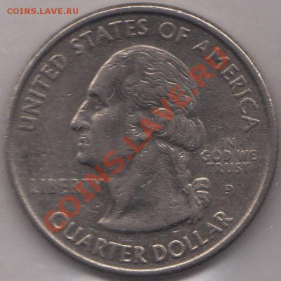 США четвертак Орегон 2005 до 15.10.2011 21-00 - США четвертак 2005 3 р