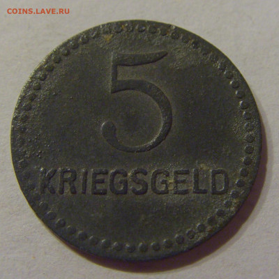 Нотгельд 5 пф 1917 Кайзерслаутерн №1 03.04.2021 22:00 МСК - CIMG6852.JPG