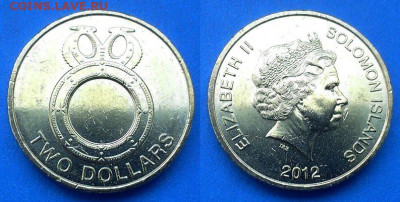 Соломоновы Острова - 2 доллара 2012 года до 7.04 - Соломоновы Острова 2 доллара, 2012