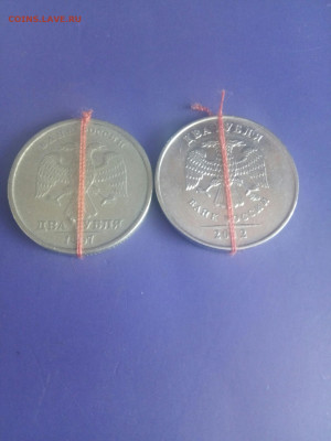 2 рубля -1997 СП, 2 рубля 2012 ММД- повороты - IMG_20210328_101952_copy_1560x2080