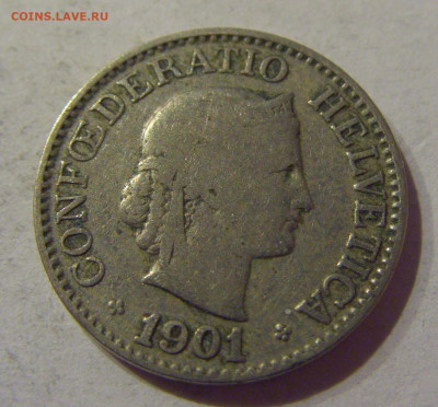 10 раппен 1901 Швейцария №1 06.04.2021 22:00 МСК - CIMG7929.JPG