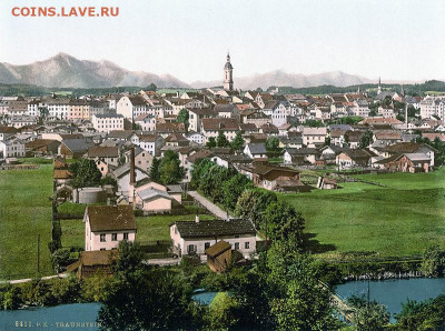Нотгельды Германии. Обзорная тема. - Траунштайн, около 1900 г.