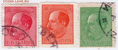 Старые марки БОЛГАРИИ 3 шт. до 09.04.21 г в 23.00 - 011