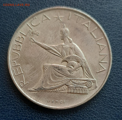 Италия.Серебро.500.5 и1лира.Оценка. - 20210402_175858