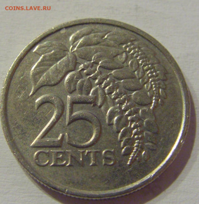 25 центов 2012 Тринадад и Тобаго №1а 07.04.2021 22:00 МСК - CIMG1867.JPG