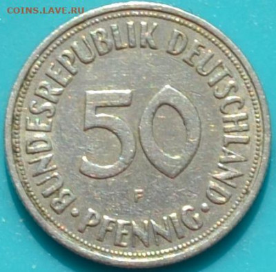ФРГ 50 пфенниг 1950 F . 06. 04. 2021 в 22 часа 00 мин. - DSC_0969.JPG