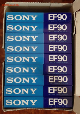 Кассеты Sony Super EF90s. Оценка. - 20210404_152749