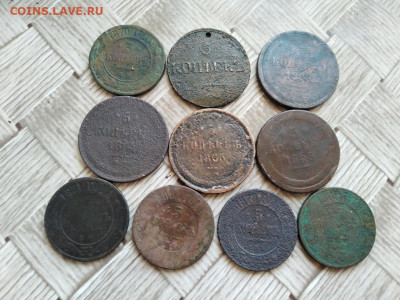 10 пятаков 1831-1881, 10 штук до 09.04.2021 - 10пят (3) - копия