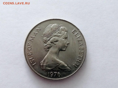 Остров Мэн 1 крона, 1976 200 лет независимости Америки - 2