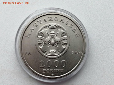 Венгрия 2000 форинтов,2014 150 лет со дня смерти Андраша Фая - 2