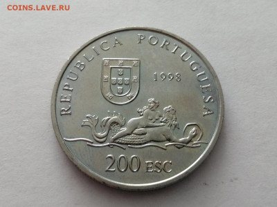 Португалия 200 эскудо, 1998 Путешествие в Индию,Мозамбик - i7zE5-5rCpw
