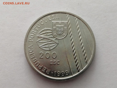 Португалия 200 эскудо, 1999 Смерть в море - PF08Y4p2F2c