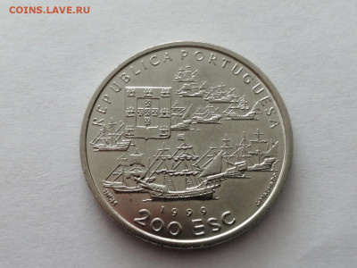 Португалия 200 эскудо, 1999 500 лет высадки Педро Кабрала - P8gr5JqhS6E