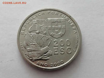 Португалия 200 эскудо, 2000Фернан  Магеллан - LXMFw7RqLfs