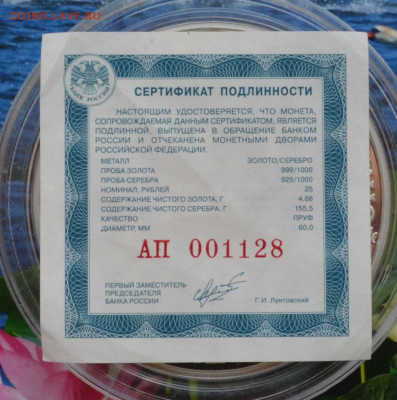25 рублей 300 лет денежной реформы Петра Первого - DSC_0067.JPG