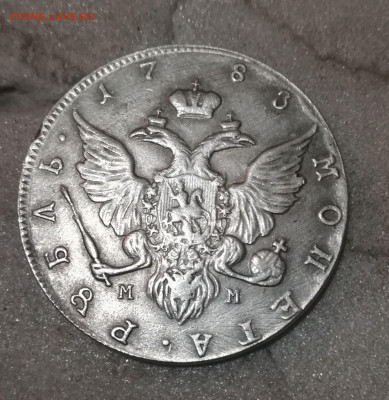 рубли 1783, 1860 на подлинность - 2
