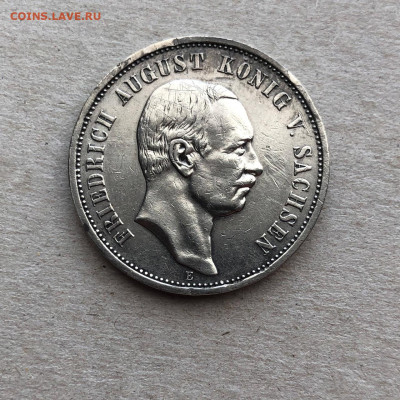 Германия 3 марки 1910,Саксония. до 12.04. - 7PkBF0hfVIA