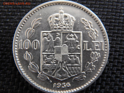 Румыния 100 лей 1936 №2 до 11.04.21 22:00 - DSCN3322.JPG
