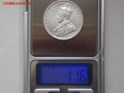 1 рупия 1911 г. Британская Индия. Георг V до 11.04  22:00 - DSCN0379.JPG