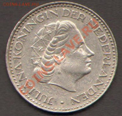 Нидерланды 1 гульден 1969 до 15.10.2011 21-00 - Нидерланды Джулиана