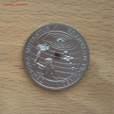 Крона Шайба Кирибати 1$ доллар Самоа 1997 Солнечная система - IMG_3963.JPG