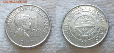 ФИЛИППИНЫ 1 писо 2013 до 20 апреля 22-00 мск - ФИЛИППИНЫ 1 писо 2013 20190503_1345