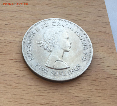 Крона Великобритания 5 шиллингов 1960 Британская выставка - IMG_4264.JPG