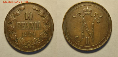10 пенни 1909  до 17.04.2021 - 10п1909