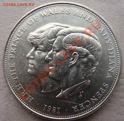 - Великобритания крона Свадьба 1981 - до 19.10.11 22МСК - Coin1256(2)