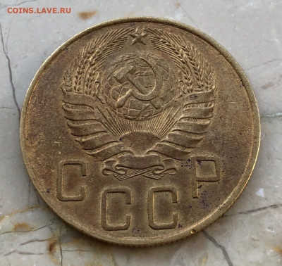 5 копеек 1938 (Федорин-38, шт.1.1Б) до 20.04.21 22:00 мск - 5 копеек 1938_аверс