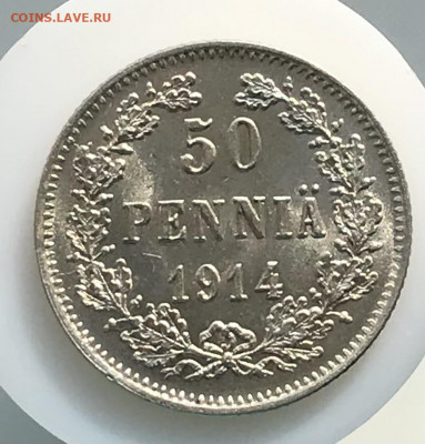 50 пенни 1914 г UNCДо 21.04.2021 22.00 по МСК - 5E25BDF3-0BF2-4744-97CC-544E1ED4AD4A