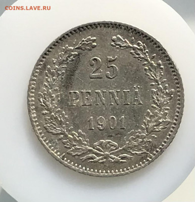 25 пенни 1901г До 21.04.2021 22.00 по МСК - F16096B5-96CE-4B2D-A163-5DD8FC65E76F