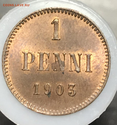 1 пенни 1903 г (большая 3), unc  До 21.04.2021 22.00 по МСК - 2C7E7C66-F481-4181-A925-5EB0C668750A
